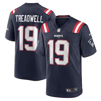 mens nike laquon treadwell navy new england patriots game p